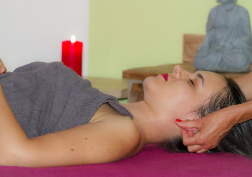 Abhyanga massage mannequin - Yoga Samastah Vertou
